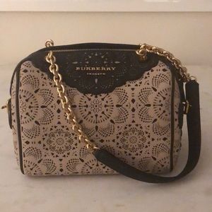Burberry Prorsum Leather Laser-Cut Bee Bag